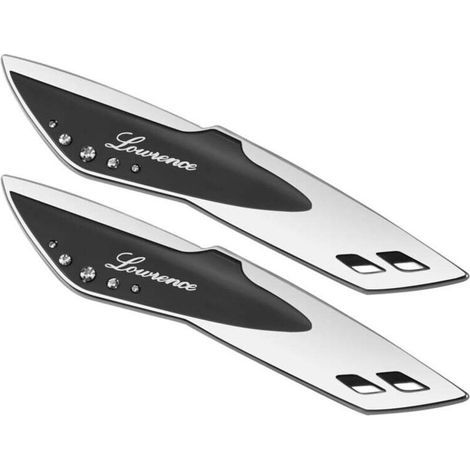 Spoiler per tergicristallo auto con decorazione di strass (1/4)