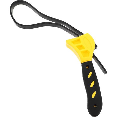 Ouvre boîte Manuel Portable Jaune en Fer et Caoutchouc