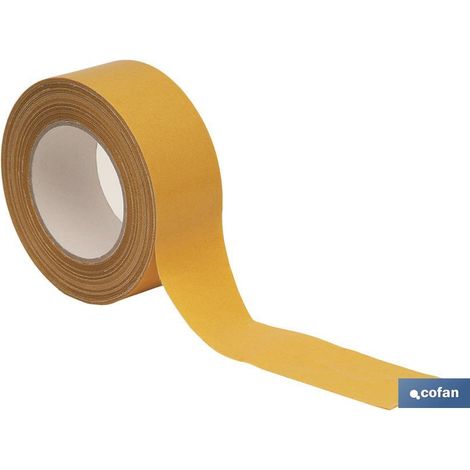Doppelseitiges Teppichband, 25 m x 50 mm