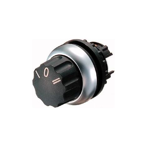 Commutateur rotatif 3 positions noir à accrochage inscription spéciale 000226840 EATON M22-WR3-