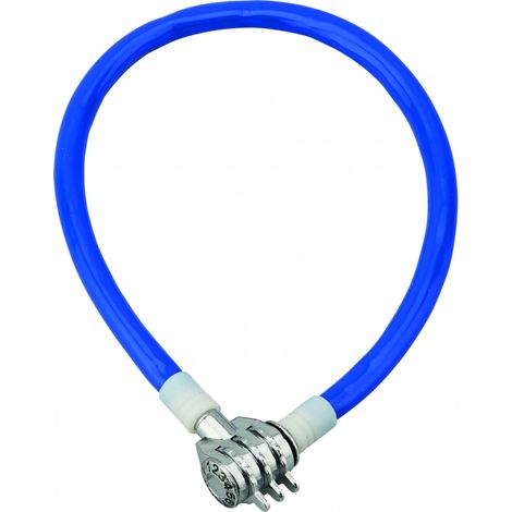 Antifurto per bicicletta con cavo da 0,50 m, combinazione a 3 cifre, colorato – THIRARD (1/2)