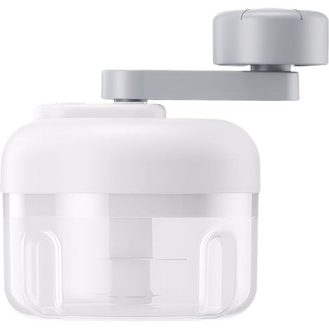 Presse à ail manuelle avec lames en acier inoxydable, pour hacher et broyer l’ail efficacement (1/5)