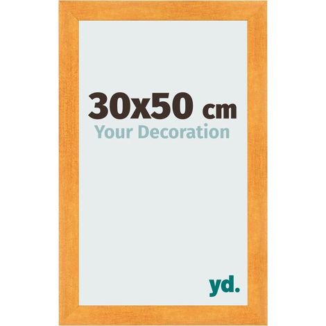 yd. - Cadre photo 30x50 - Orange - MDF - Pisa (1/5)