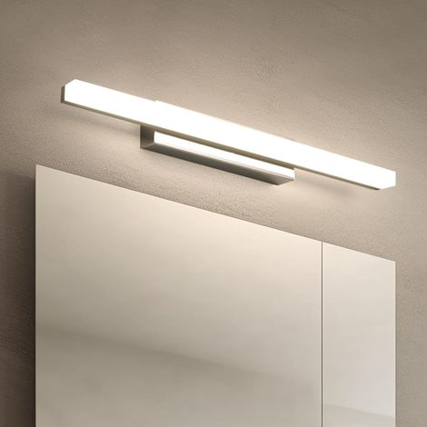 LED Spiegelleuchte Badleuchte 40CM Badlampe Spiegellampe Naturweiß Badezimmer Lampe Wandleuchte 230V 9W 4000K Schrankleuchte 800 Lumen Nicht-dimmbar (1/5)