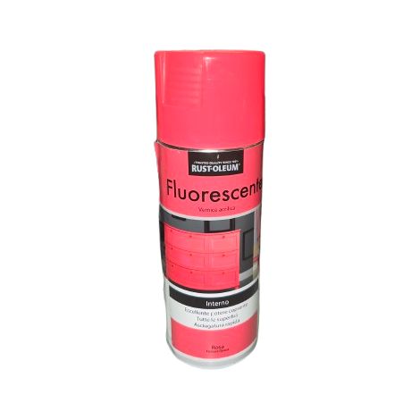 RUST-OLEUM - SPRAY ROSA FLUORESCENTE FINITURA OPACA 400 ML