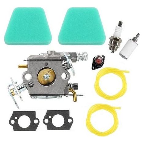 Carburateur pour Poulan et Poulan Pro 2250 2450 2550 2550LE 260Pro PP220 PP221 PP230 PP260 PN Walbro WT-625 WT-391 Zama C1Q-W9 530071621 530069722 530035400, avec filtre à air.