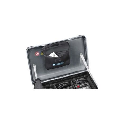 Deckeltasche f.Aluminium-Box nachträglich montierbar L260xB150xH40mm ZARGES (1/2)