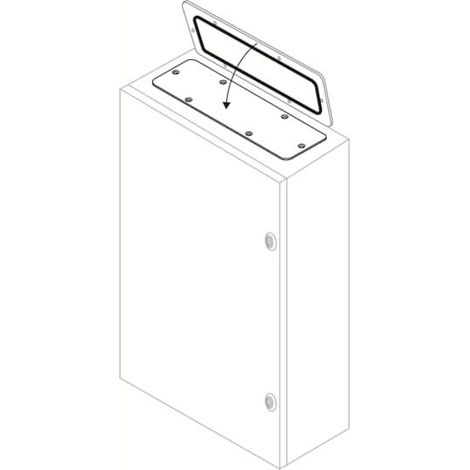 Plaque inox de fermeture avec joint - N.1 Entrée de câble FLN6630X ABB T677632