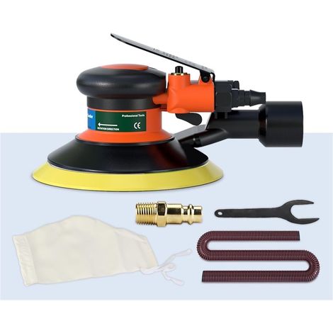 Ponceuse pneumatique 150MM 6 "Excentrique 5MM Outils pneumatiques de Ponceuse à Air sous Vide Orbital aléatoire(6in Vacuum Sander) (1/5)
