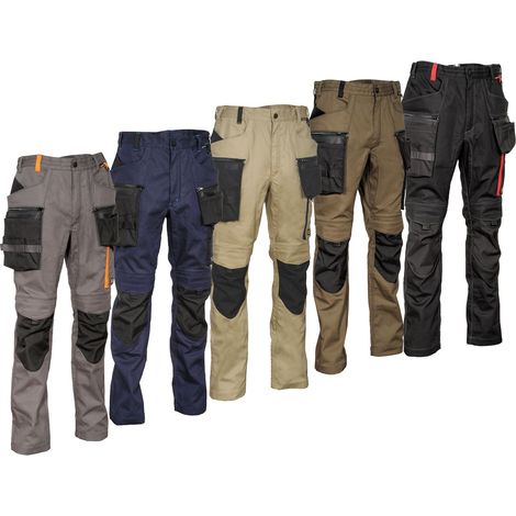 Pantaloni da lavoro Cofra Biwer-Antracite-48 - Antracite - 