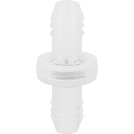 Plastique Clapet anti-retour en ligne de 10 mm, 3/8", Unidirectionnel à Membrane, Clapet Anti-Retour sans Retour pour l'eau pour Tous Types de Produits Chimiques Hautement Corrosifs(PP) (1/5)