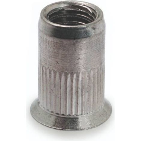 100 Ecrous à Sertir Crantés Tête Fraisée GOFIX M10 x 21 mm - Acier - D-Work