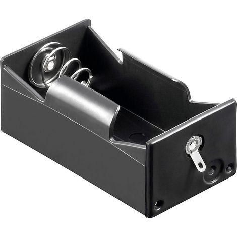 Goobay 12457 Batteriehalter 1x Mono (D) Lötanschluss (L x B x H) 69 x 35 x 27.5 mm
