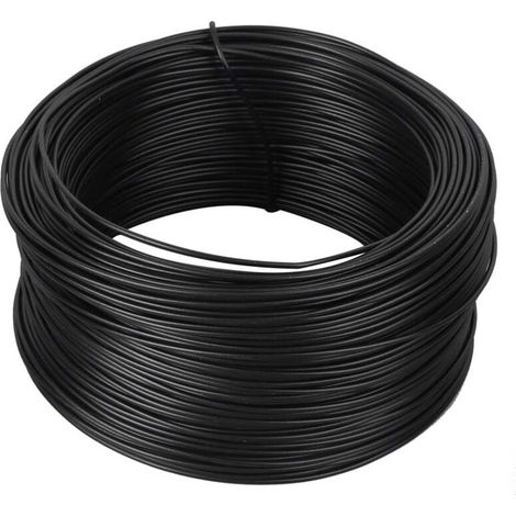 Fil de fer galvanisé 0.55mm pour bonsaï, attache câble 100 mètres, accessoire jardinage (1/5)