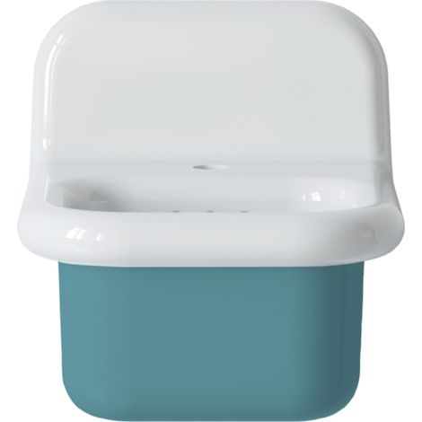 Retro-Waschbecken aus Keramik, 35 cm – True Colors Lite – Tiffany (1/3)