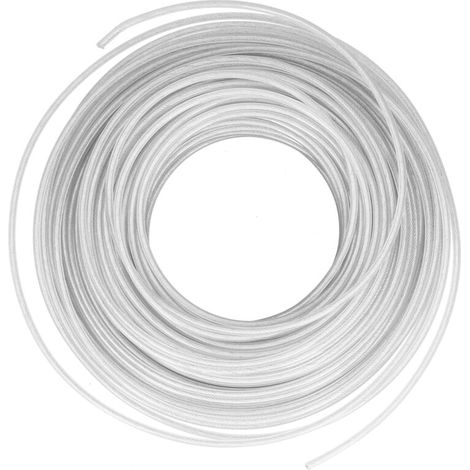 Grass Trimmer Line Rope Cord Flexible Steel Wire Garden Lawn Mower Accessory 3.0mmx30m