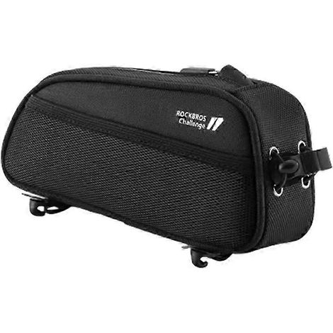 Sacoche étanche ROCKBROS 1,3 L pour VTT et vélo de route, avec tube avant et prise casque. (1/5)