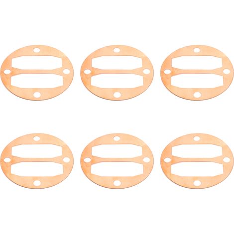 Joint de cuivre 47 pour compresseur d'air, pièces détachées cylindre et pompe (2.5/3P, etc.), lot de 10 unités, étanche et durable. (1/5)