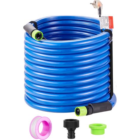 Mophorn 100ft RV beheizter Wasserschlauch -45°F Frostschutzmittel, selbstregulierend, 5/8" ID, Blei- und BPA-frei, Schnellkupplungen für eine zuverlässige Wasserversorgung im Winter (1/5)