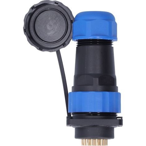 SP2824 4-poliger wasserdichter elektrischer Steckverbinder, Vierkantflanschstecker, Avionik AC 250 V 5 A, Stromkabel, 1 Stück (1/5)