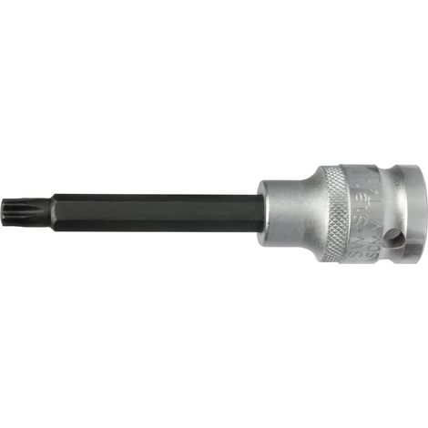 SW-Stahl 05343L Schraubendrehereinsatz, 1/2 I T-Profil I T30 x 100mm I Schraubendreher-Einsatz für Torx I Sechskant Einsatz