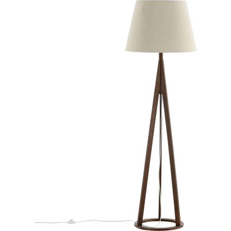 Lampadaire en Bois "Kona" 160cm Marron