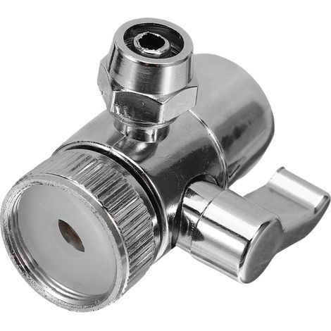 Adaptateur Robinet D’évier en Cuivre et Caoutchouc, Filetage 21, 5 Mm, Raccord 3/8'' pour Tuyau Pe, Connexion vers Tubes 9, 5mm, Ins (1/5)