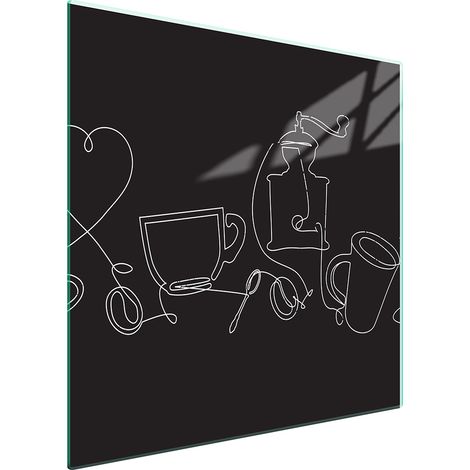 PLACA PROTECTORA DE VIDRIO PARA ESTUFA 50x52 NEGRO (1/5)