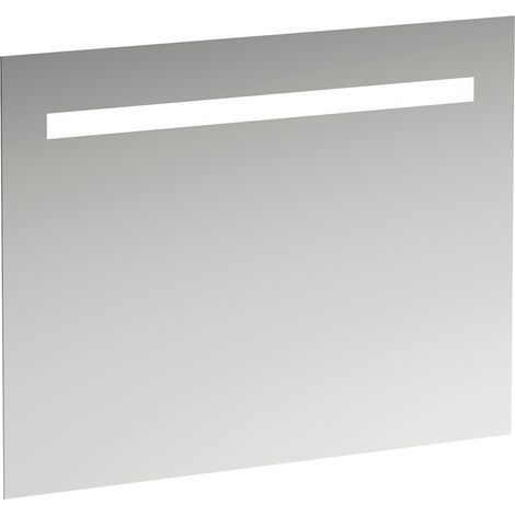 Miroir Run Leelo avec éclairage LED horizontal intégré, cadre en (1/4)