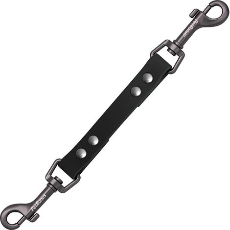 Waterproof Dog Collar Clips, Odour-Proof Safety Clip for Harness and Standard Collars, Robust Double-Sided Closure, Dog Lead Connector for Training Walking (Black) (1/5)