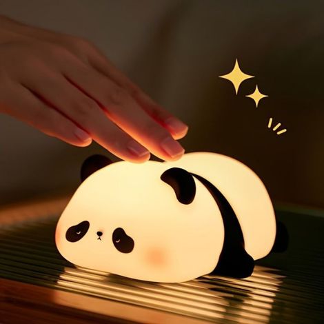 Mini veilleuse LED en silicone, lampe de camping en plein air, crée une atmosphère chaleureuse (1/4)
