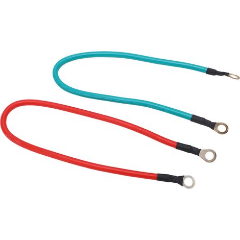Câbles de Batterie avec Cosse Œil, Borne Positive Négative, Compatible Moteurs 173 178F 186 188F, Faisceau Alimentation (1/5)