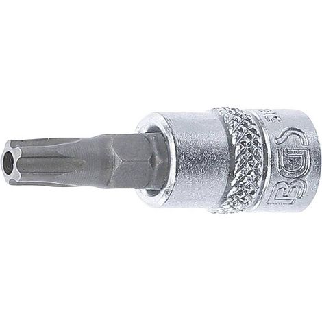 Douille à Embouts 6,3 mm (1/4) Profil TS Torx Plus - Perçage TS30 - Précision et Fiabilité, Acier - D-Work (1/5)