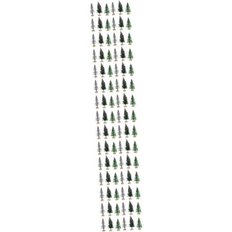 5 Ensembles Sapin De Noël Décor Feston Noël Décor De La Décorations Sapin De Noel Miniature Décorations Arbre De Table Arbres avec des Bases Plastique Pièces 5 (1/5)