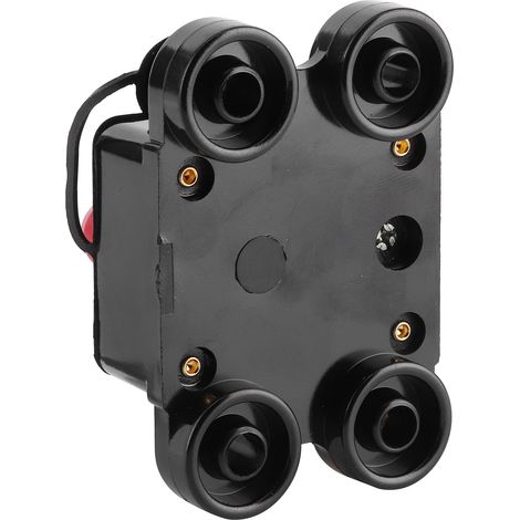 Porte-fusible automatique 12V-24V pour système audio voiture et bateau, disjoncteur 30A, dimensions 78x51x38mm