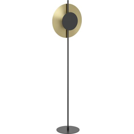 Lampe sur pied à LED Tocina noir avec or - 900991 (1/3)