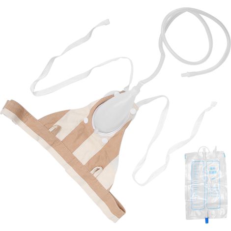Sac à urine en silicone pour femmes, collecteur urinaire portable et discret (1/5)