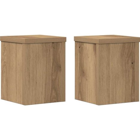 Maison Exclusive - Pflanzenständer 2 Stk. Artisan-Eiche 15x15x20