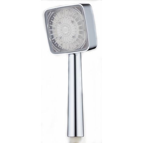 LED-Duschkopf, beleuchteter Duschkopf, LED-Handbrause mit 7 wechselnden Farben, Duschkopf, LED-Dusche für Badezimmer
