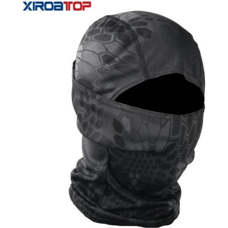 Couleur 20 Cagoule de Camouflage militaire pour hommes et femmes, visage complet, Wargame, cyclisme, vélo de l'armée de chasse, ca (1/4)