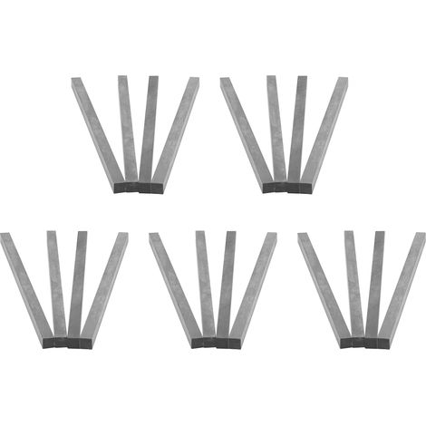 20 X CNC Outils de Coupe Carres Barre de Tour HSS de la Demension 8mm X 8mm X 200mm Gris (1/5)