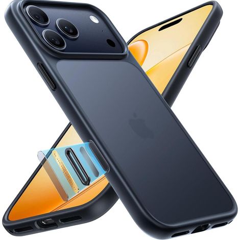 Handyhülle iPhone 17 Pro Max stoßfest iPhone 17 Pro Max Schwarz (1/5)