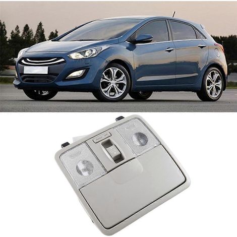 Boîte à lunettes avec éclairage de lecture avant et toit ouvrant pour I30 I30CW 08-10-- (1/5)