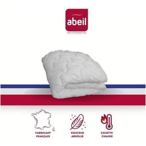 ABEIL Bettdecke Douceur Absolue 240x260 cm Weiß Warm (1/5)