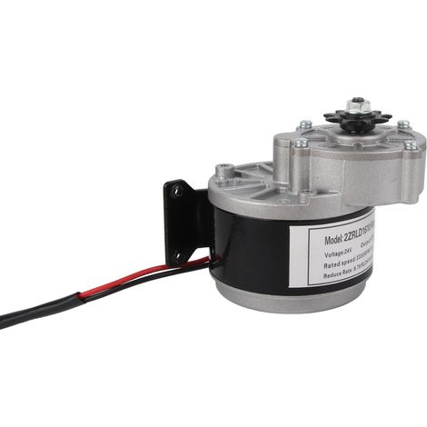24-Volt-350-Watt-Getriebemotor mit 13-Zahn-Ritzel für Elektrofahrräder und -roller (1/4)