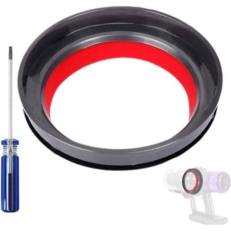 Dépoussiéreur à joint fixe de remplacement pour V12 Digital Slim/V12 Detect Slim Accessoires d'aspirateur, anneaux V10slim/V12 + tournevis spécial (1/2)