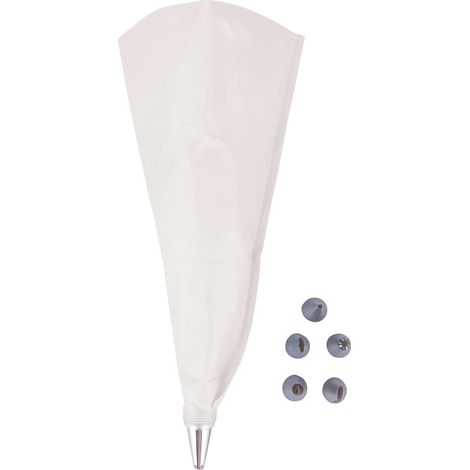 SAC A POCHE SILICONE 31CM 6 PUNTE ACCIAIO (1/5)