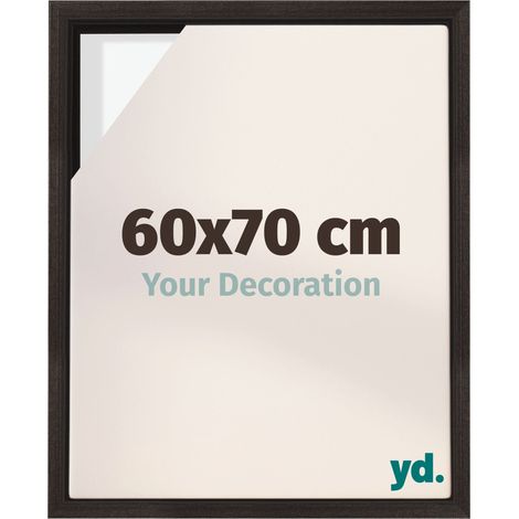 Your Decoration - Cadre flottant - Chene Fonce - Cadre en caisse américaine pour toile sur chassis - MDF - Lyon (1/5)