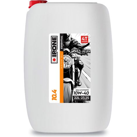 Aceite de motor semisintético IPONE 10.4 10W40, bidón de 22 L (AKC). Sustituye a la referencia 800056.