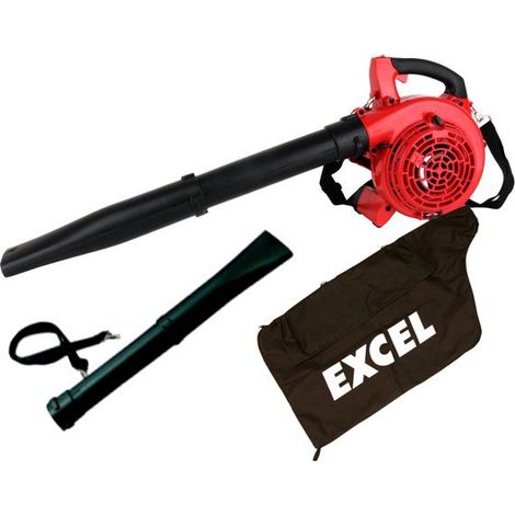 SOFFIATORE A SCOPPIO 25CC GP26A GREEN POWER SACCO 35LT E TUBO ASPIRAZIONE